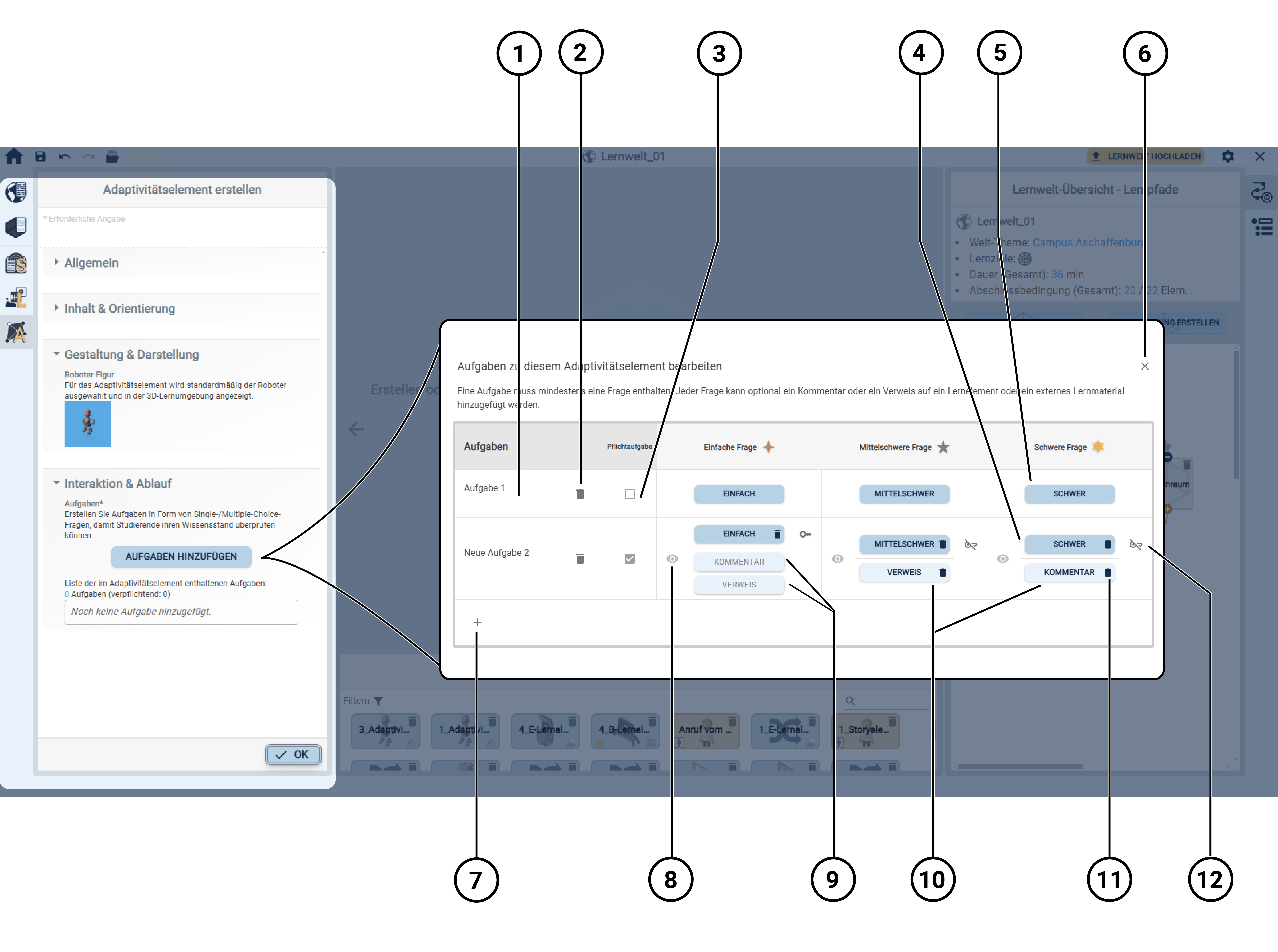AngabenZumAdaptivitaetselementAufgabeCallout AngabenZumAdaptivitaetselementAufgabeCallout