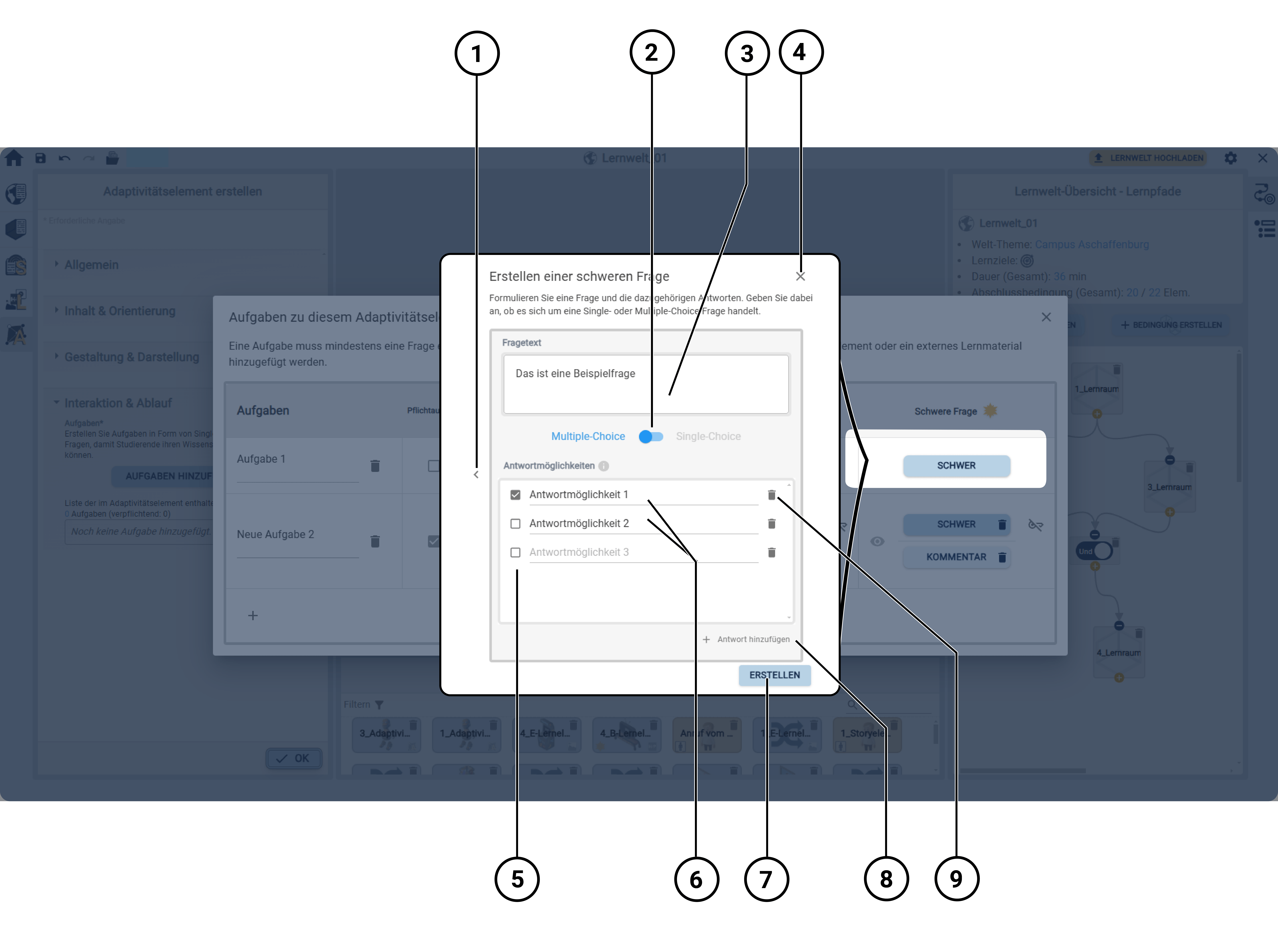 AngabenZumAdaptivitaetselementFrageCallout