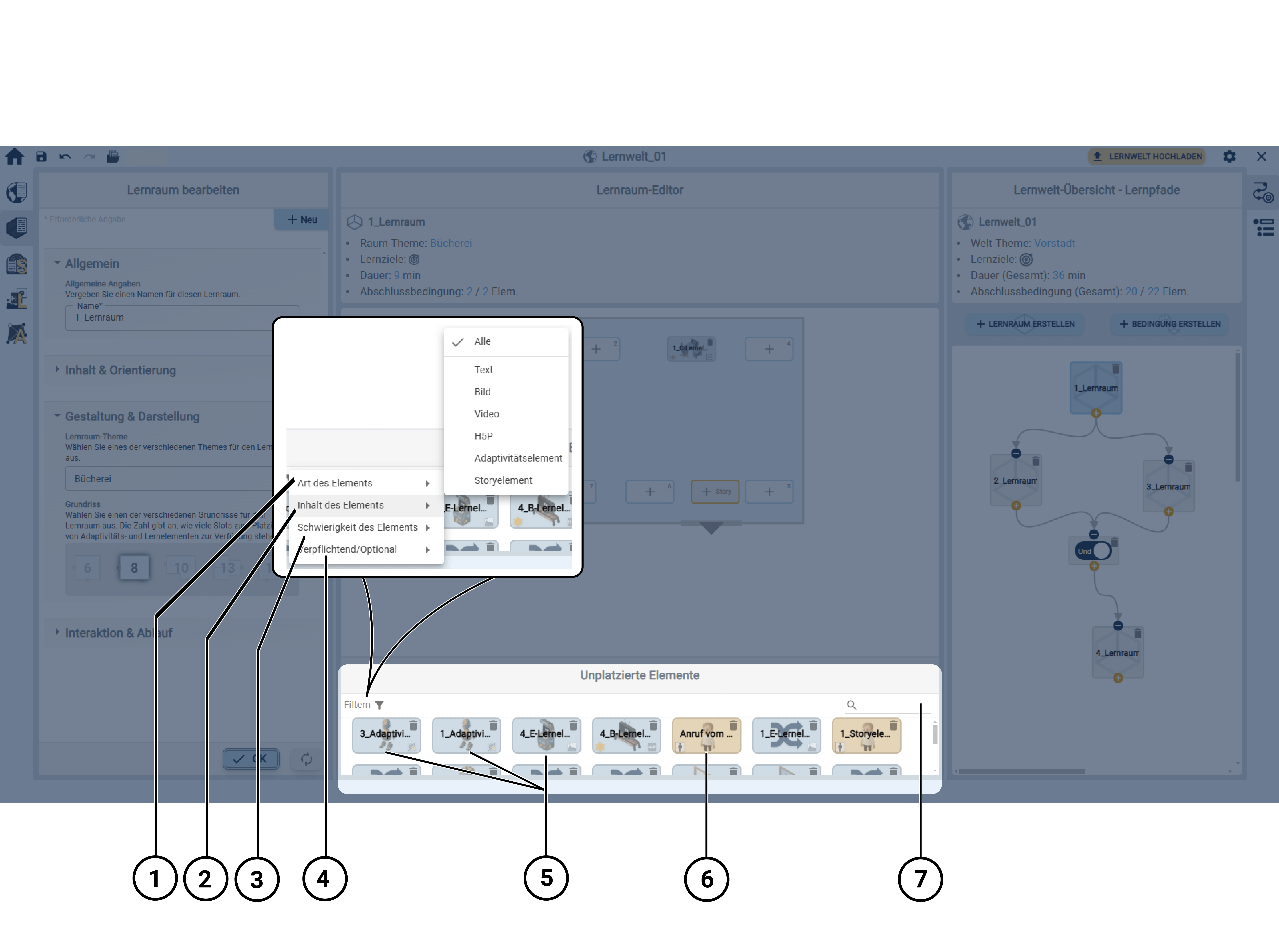 UnplatzierteElementeCallout