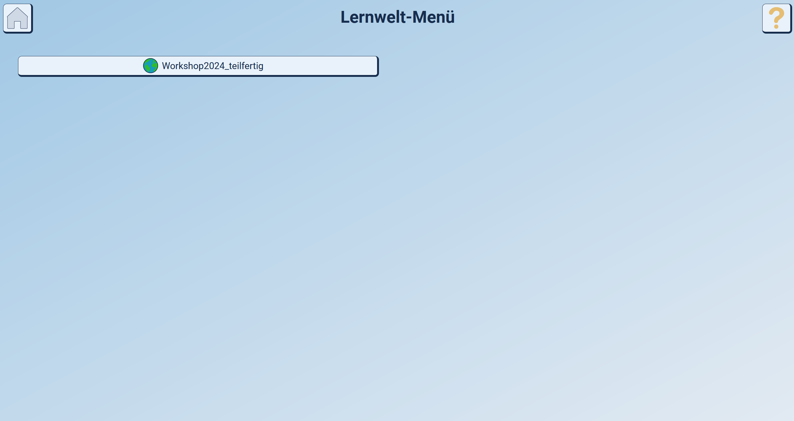 AdLer Engine welcome page view after logging in AdLer Engine welcome page view after logging in