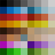 Image styleguide color palette urban